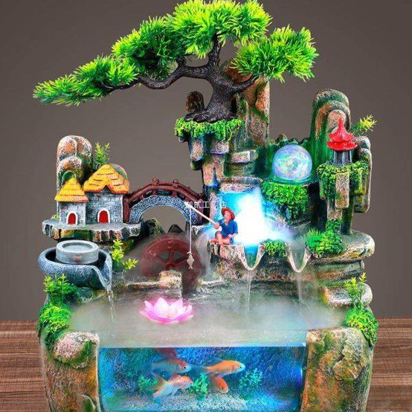 客厅假山流水喷泉循环水小山小型瀑布山水鱼缸水景装饰造景摆件,饰品/流行首饰/时尚饰品新,摆件,淘宝优惠券,粉丝福利购,淘宝优惠卷