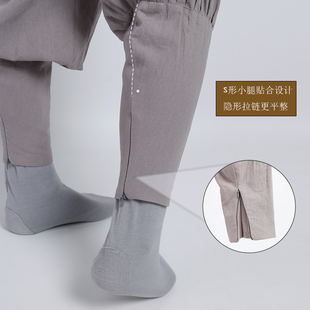 和尚僧服 大褂长褂小褂短褂配衣裤 善之缘僧人免绑腿裤 子亚麻棉春季