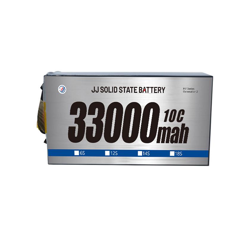 久疆植保测绘航拍大载动长续航高倍率高压固态无人机电池33000mah