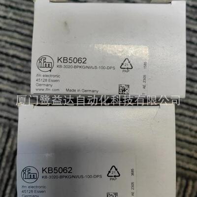 IFM易福门传感器KB5062