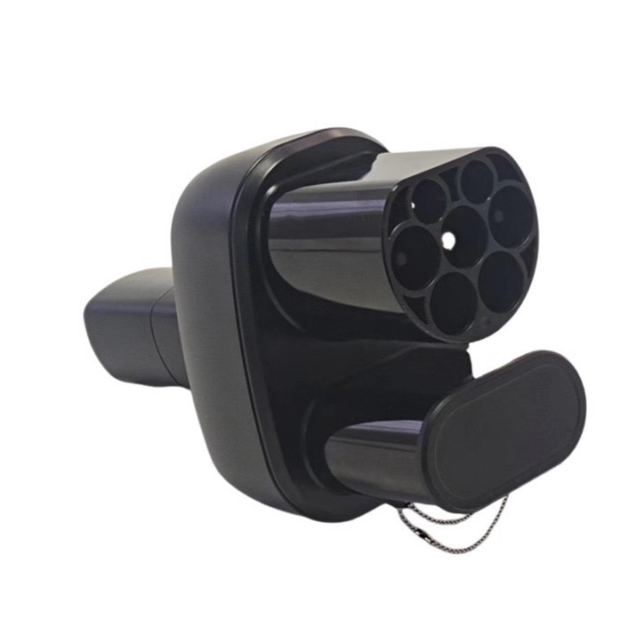 CCS2欧标转TPC特斯拉NACS新能源充电桩转换头充电转换器汽车适配