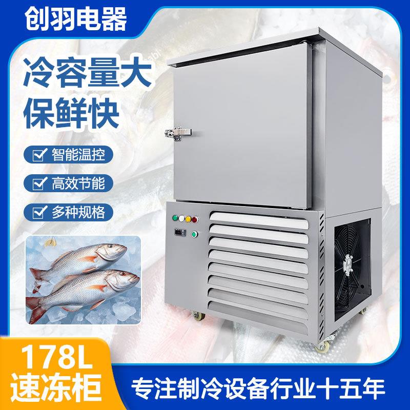 速冻冰柜商用零下45度速冻柜大容量肉类包子急冻插盘式海鲜速冻机