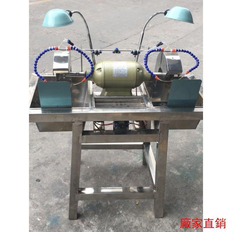 玉石切割机多功能雕刻机万能横机抛光机玉石切割打磨抛光一体机