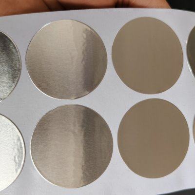 圆30MM铝箔胶带耐高温 内存条电子电器屏蔽材料 导电触摸片模切