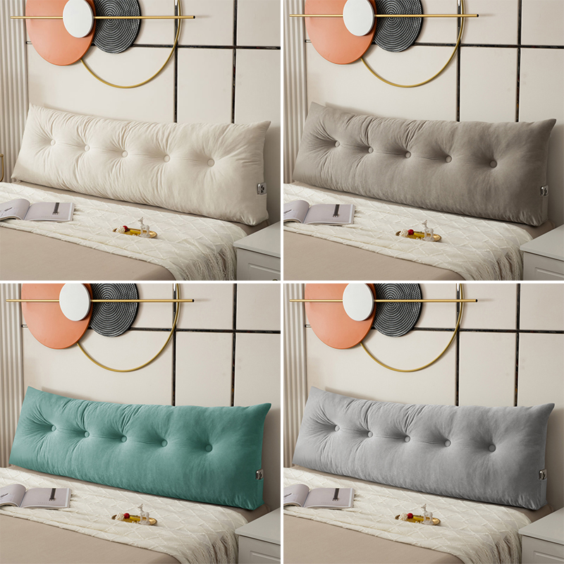 高级三角无c牀头靠垫2023新款大靠背牀上榻榻米软包一体靠枕可拆