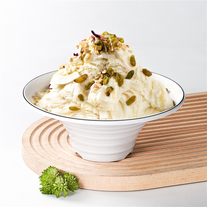 密胺餐具甜品糖水雪糕专q用刨冰碗商用冰激凌绵绵冰仿瓷高脚斗笠