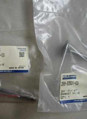 斯巴鲁EH17汽油机配件 EH17发动机配件 进气门 排气门 进排气门