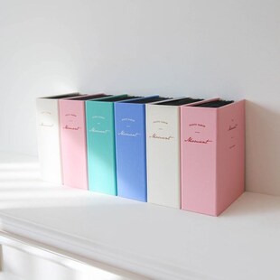 韩国6寸横竖混合相册本六寸情侣家庭插页式老式复古风可爱纪念册