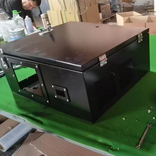 钣金外壳控制箱可加工材质镀锌板不锈钢铝板不锈钢配电箱