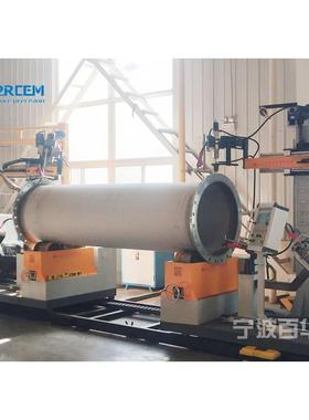 管法兰焊机焊接设备：PFW直管-法兰自动四点焊机