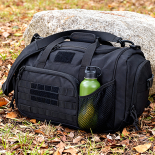 AprilBay户外战术旅行包单肩斜挎手提收纳包牛津布耐磨耐用便携包