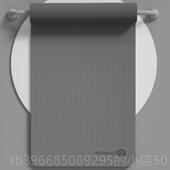 高档地男士 炼健身瑜珈垫加厚减震静垫音加宽隔音防滑运动锻训练垫