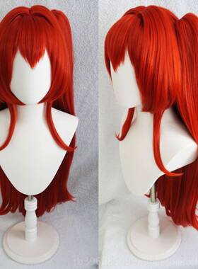 高档Aknights Sh假iklerr Shelter深红色90n厘米风格Cos发