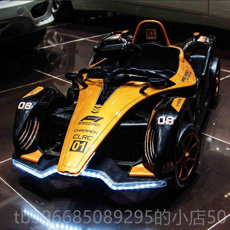 高档儿童电动可车卡丁车四轮漂玩移遥控男女小孩赛车双人具车大坐