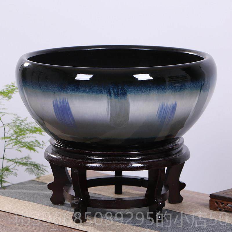 高档景小德镇陶瓷鱼缸碗鱼莲睡莲盆大号乌龟养盆荷花缸金盆客厅鱼,宠物/宠物食品及用品,桌面缸,淘宝优惠券,粉丝福利购,淘宝优惠卷