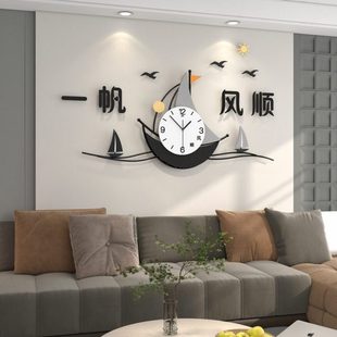时尚个性创意挂钟欧式轻奢钟表客厅现代简约装饰时钟挂墙家用挂表
