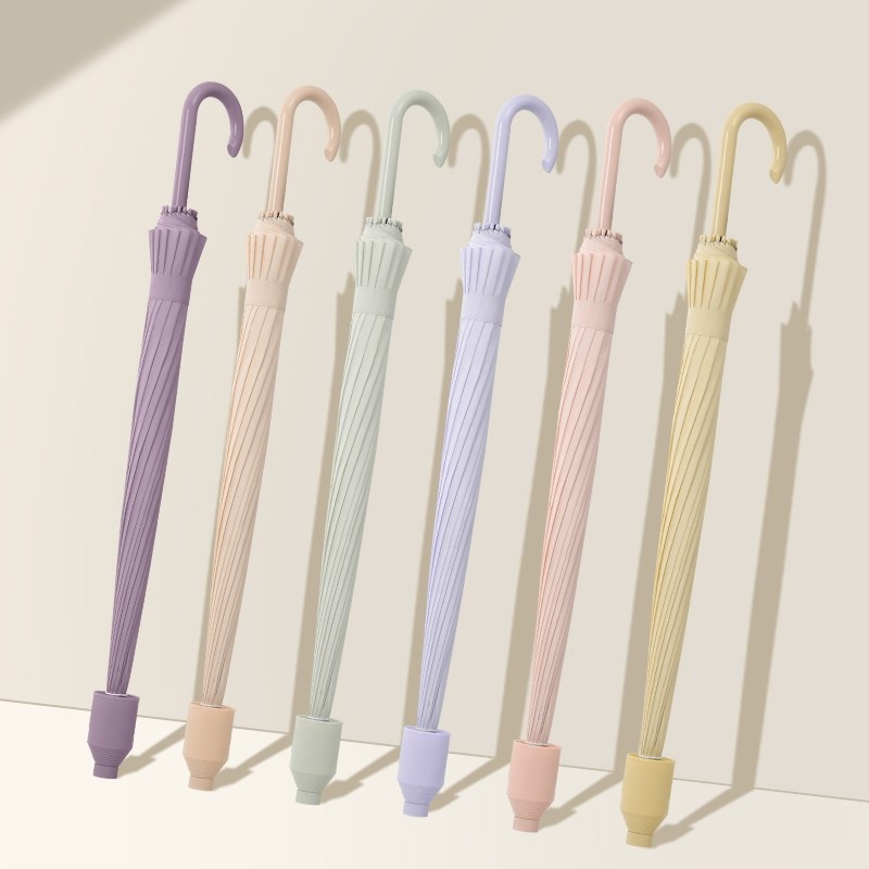 长柄雨伞女防水套加大加厚加固双人半H自动晴雨两用女学生车载暴