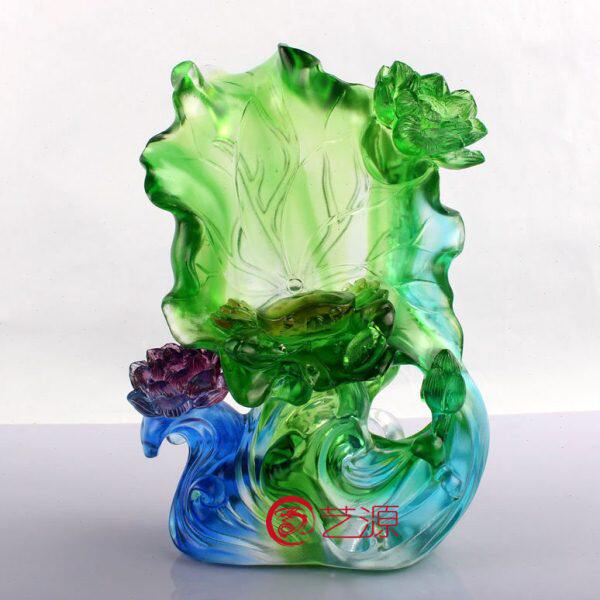 琉璃摆件工艺品和谐共进朋友家人闺蜜同事创意结婚生日礼物礼品