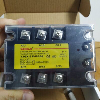 阳继YANGJI 三相交流固态继电器 YJGX-3 D4810A (10A/480V)