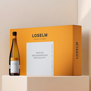 洛斯尔姆德国原瓶进口雷司令葡萄酒甜型甜白小甜酒10.5度750ML