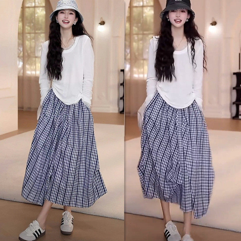 韩系穿搭一整套女蕾丝花