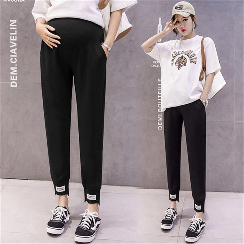 加肥超大码孕妇长裤春秋装潮妈纯棉宽松外穿哈伦打底裤200斤胖MM,孕妇装/孕产妇用品/营养,孕妇打底裤,淘宝优惠券,粉丝福利购,淘宝优惠卷