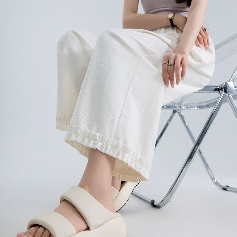 孕妇简约风休无托腹阔腿裤新款2025夏季韩版百搭宽松阔腿裤,孕妇装/孕产妇用品/营养,孕妇休闲裤,淘宝优惠券,粉丝福利购,淘宝优惠卷