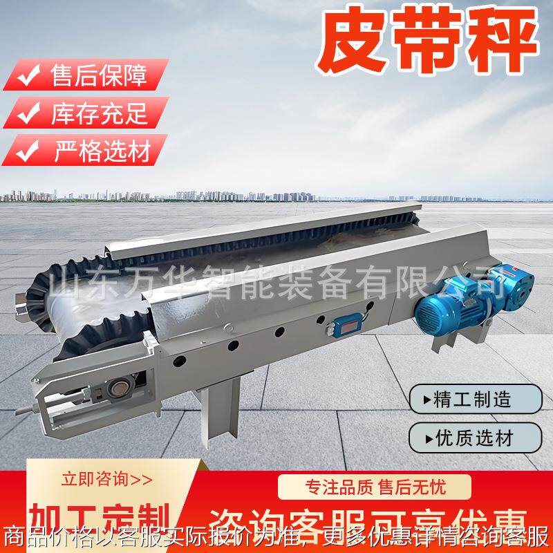 电子皮带秤测流量传送带皮带秤定量给料机煤矿砂石场配料称重仪表
