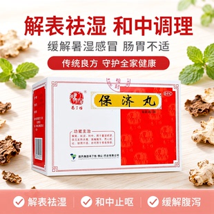 冯了性保济丸20袋解表祛湿和中感冒发热头痛腹痛腹泻呕吐肠胃用药