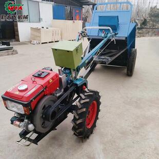 全新农业手扶拖拉机旋耕机可配圆盘犁双铧犁开沟起垄土地耕整机械