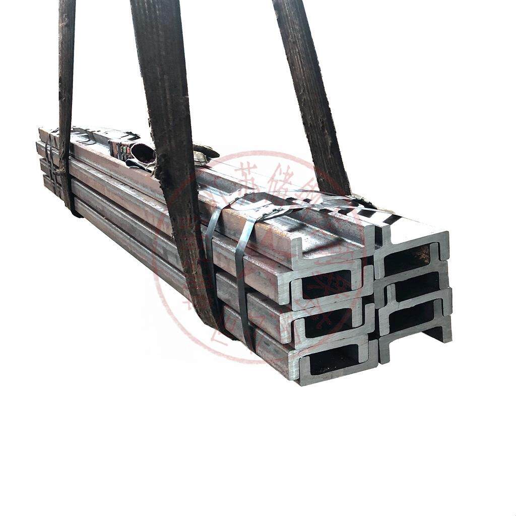 现货供应加厚U型槽钢C型内门架滑道改装砖机升降耐磨轨道槽钢