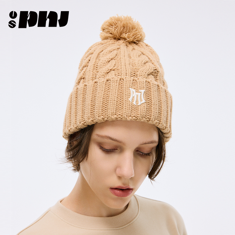 USPNJ时尚针织美式复古帽子