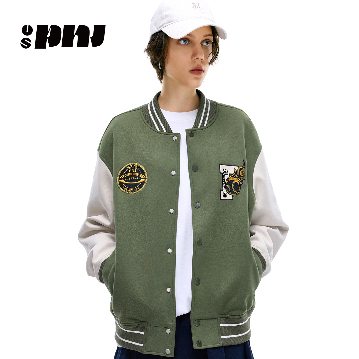 美式复古棒球服夹克男春秋外套