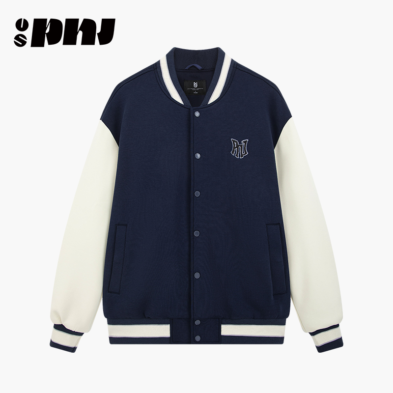 美式复古棒球服外套男女