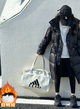 女童羽绒服冬季长版过膝加厚女大童冬装2023新款洋派儿童保暖外套