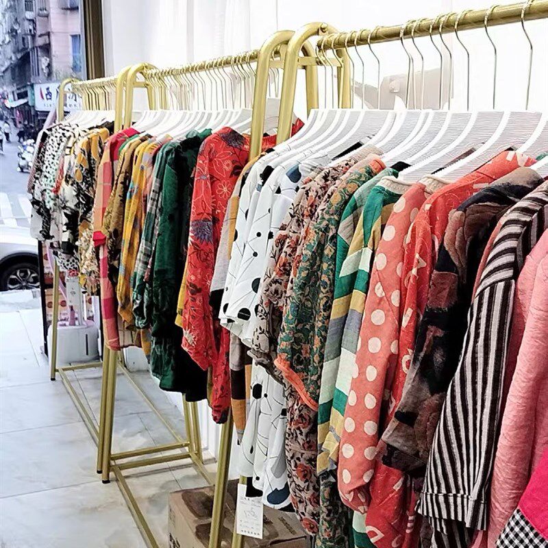 服装店挂衣架展示架落地式服装架子童装男女装店货架婚纱架长裙架