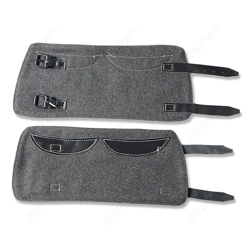 呢子绑腿 复古帆布护腿(复刻影视道具)