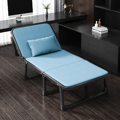 办公室午休折叠床单人午睡神器简易工位行军床硬板床便捷小床躺椅