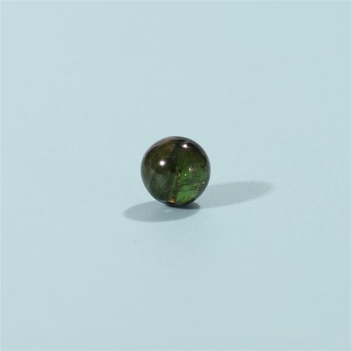 天然绿色碧玺散珠子手链diy男女士手串项链手工6mm串珠171号