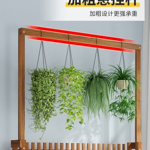 花架子阳台靠墙室内客厅多层落地式 花架层架移动 带轮绿萝阶梯式