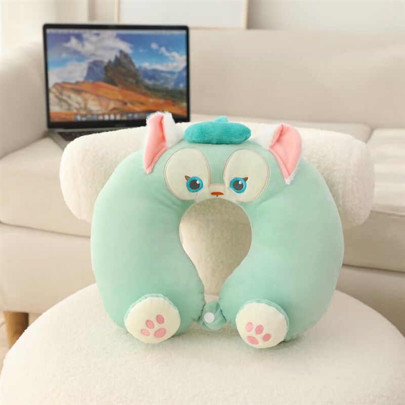 少女心卡通U型枕头办公室学生旅行午睡午休u枕车载靠枕护颈枕头枕