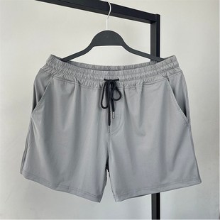 高弹力短裤 冰冰凉凉透气速干运动短裤 空调裤 夏季 深蹲训练 男三分裤