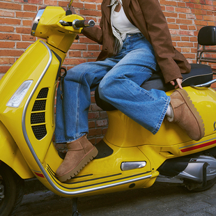 隆丰出品/起程柔享系列-厚底mini雪地靴SW5W679YW2025冬季新款