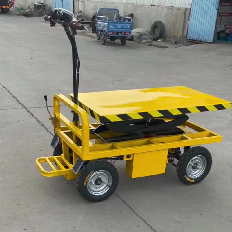电动平板升降车站驾式载货卸货工具车小型周转车,五金/工具,工具车/便携工具推车/平板工具车,淘宝优惠券,粉丝福利购,淘宝优惠卷