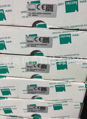 burster压力传感器8524-6005-N000S000 全新议价