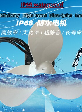 ROV IP68防水电机30A 160kv1500W 1.5KW无刷直流内转子冲浪板电机
