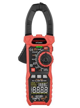 华博HT208A交流数字1000A钳型表高精度钳形表万用表