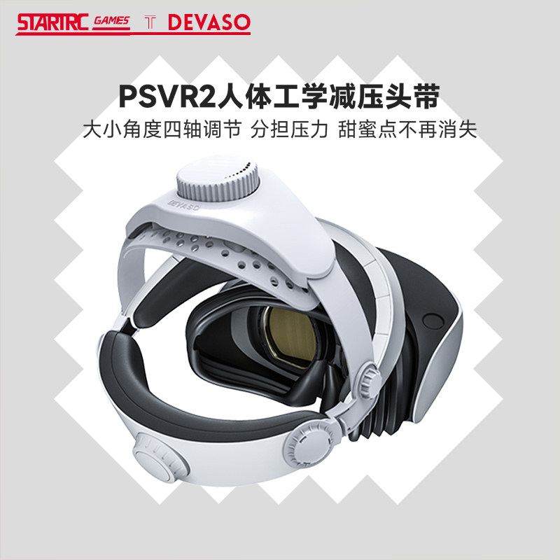 PSVR2人体工学减压头带