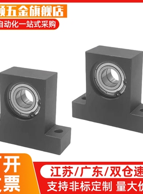 立式轴承座组件 BGMWB双轴承固定座BHF51系列T型钢制带座轴承现货