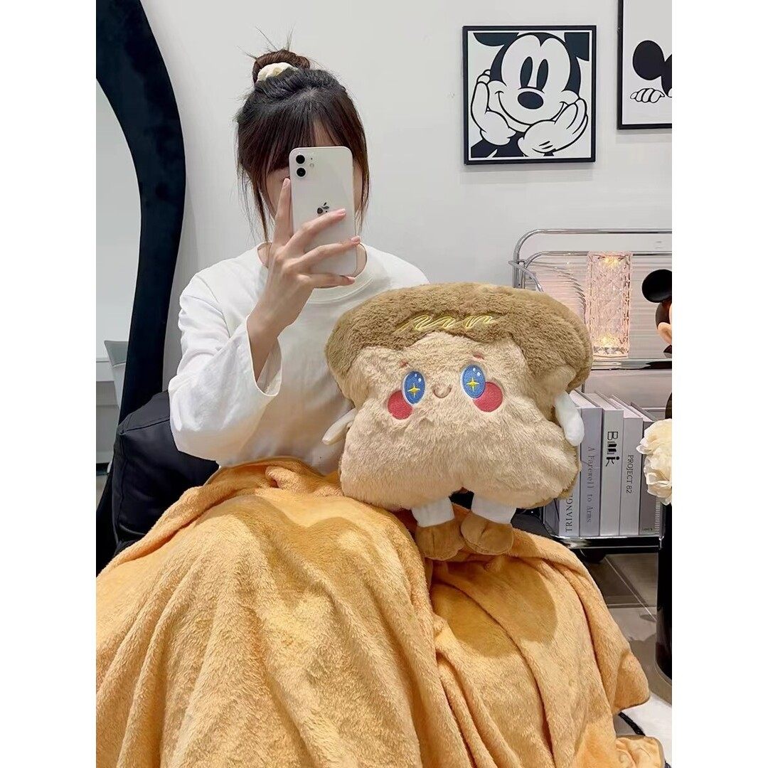 抱枕被子两用二合一办公室午睡毯子女生宿舍抱枕毯子车载腰靠,居家布艺,抱枕被,淘宝优惠券,粉丝福利购,淘宝优惠卷